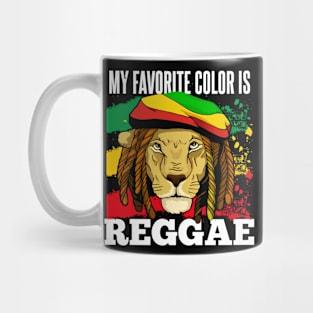 Funny reggae music genre saying Mug